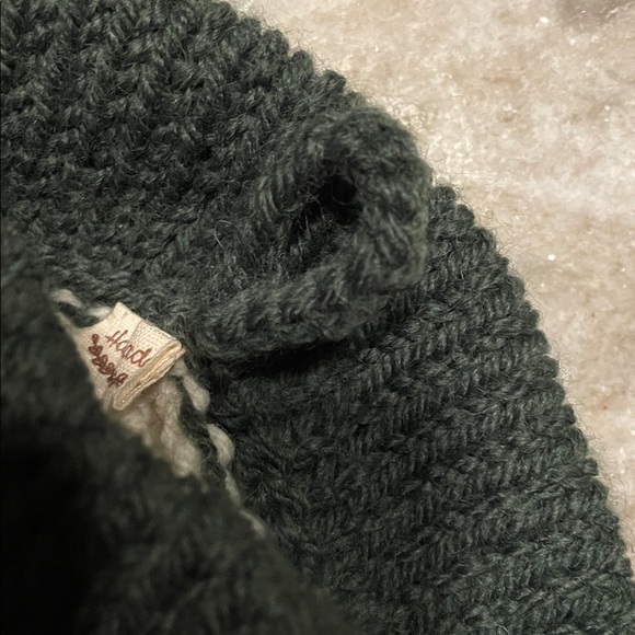 Hand Knit Christmas Stocking - Picture 2 of 4